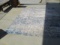 Arch & Tuft Microfiber Polyester Non Skid Rug. Spot on Back.