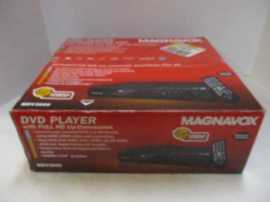 NIB DVD Player with Full HD Up-Conversion.
