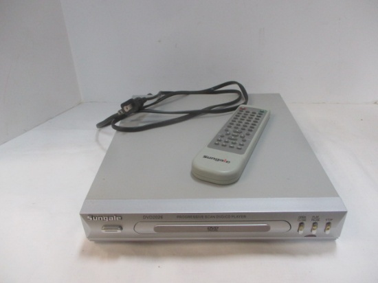 Sungale DVD2026 Progressive Scan DVD/CD Player with Remote.
