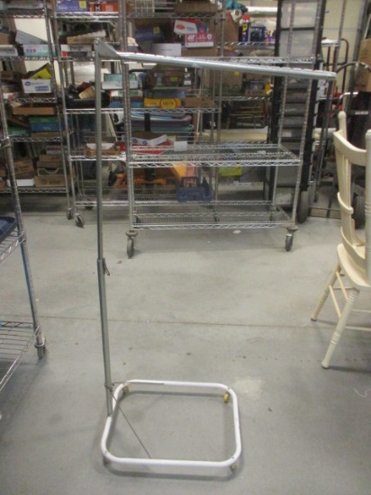 Garment Hanging/Laundry Rack on Wheels.
