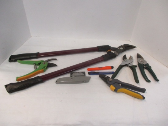 Metal Loopers, Snips, Cutters,  Box Cutters.