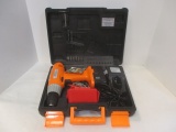 Chicago Electric Volt Drill with Charger in Case with Bits.