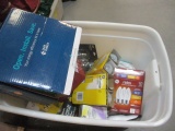 Tote With Lid Gardening Lot, Seeds, Tool Bag and Garden Tools.
