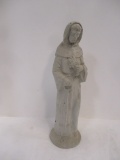 Cement Statue of Saint Francis of Assisi.