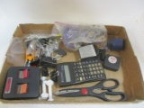 Office Lot, Texas Instrument Calculator, Clips, Scissors, Etc.