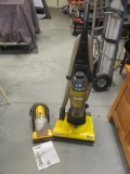 Eureka Powerline Upright Vacuum, and Handheld Vacuum.