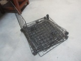 Metal Wire Interlocking Shelves.