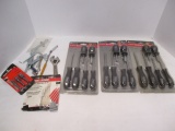 Three New Pittsburg 6 Piece Screwdriver Sets, Drill Bits, Wrenches.