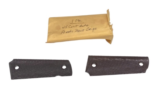 Original WWII Keyes Fibre Co. 1911 A1 Grips