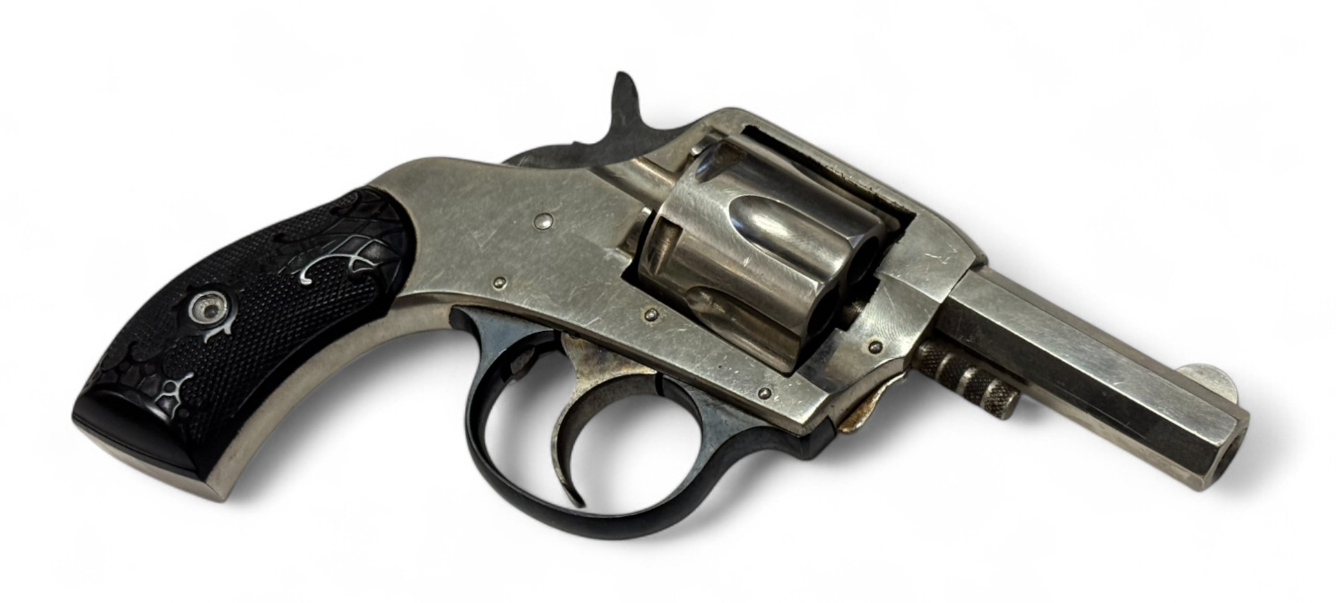 スミス&ウェッソン ダブルアクションリボルバー H&R “The American Double Action” .32 S&W Revolver | Proxibid