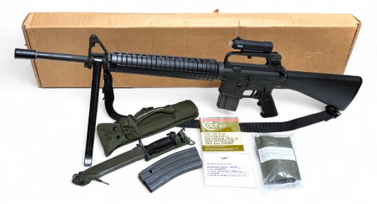 LNIB Preban Colt AR-15 A2 HBAR Sporter 5.56mm Semi-Auto Rifle w/ Armson ...