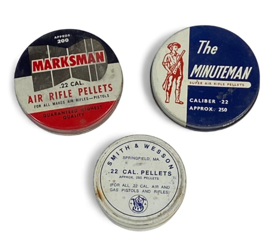 Approx (287) Vintage .22 CAL. Air Gun Pellets