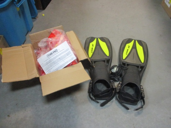 Water Tube, Jet Sport Fins, Suunto Orca Pioneer Kayak Compass