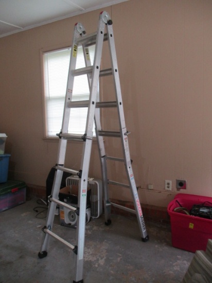 Vulcan Aluminum Model ES-17TIA-CP Multi-Use Ladder
