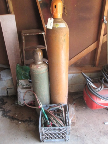 Acetylene/Oxygen Cutting Torch with Brazing Tip