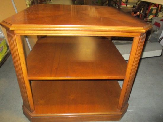 Occasional Table w/2 Lower Shelves