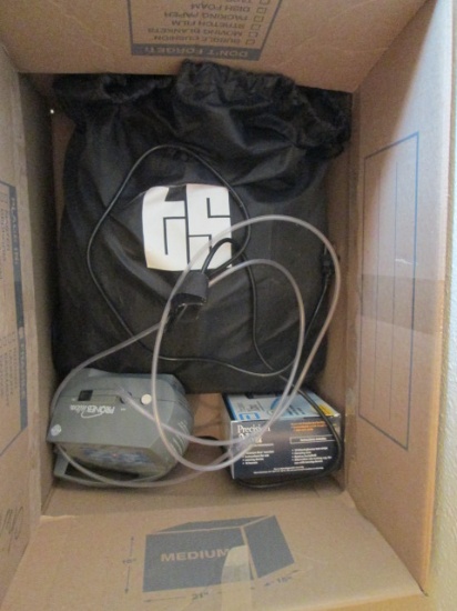 HoMedics Heated Foot Massager, Precision Xtra Blood Glucose Monitor in Original Box and