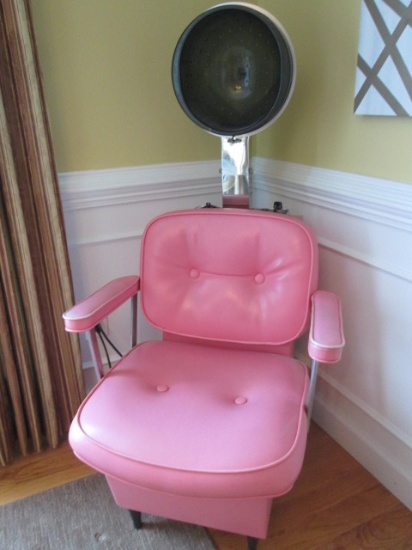 Retro Belvedere Products Model 810 Pink First Lady Hood Hair Dryer