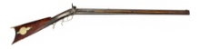 Antique Over/Under Percussion Muzzleloading Combination Rifle & Shotgun w/ Patchbox