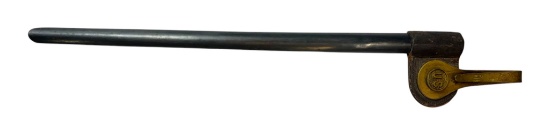 US Pattern 1885 Scabbard with Brass Mills Belt Hook Attachment