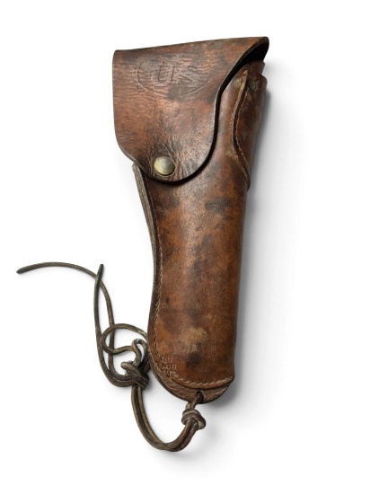 WWII 1944 US Model 1916 Holster by Boyt Harness Company with "Error" Stamp
