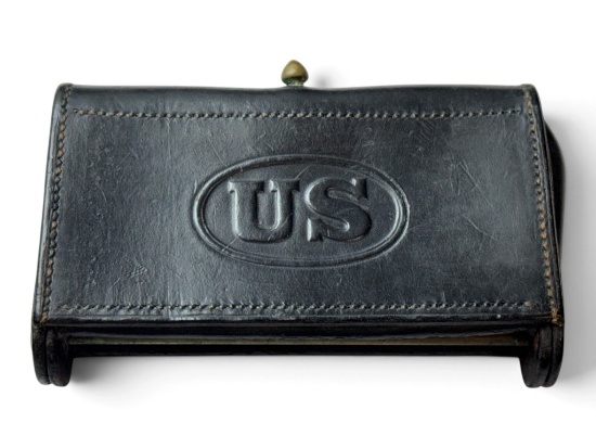 Antique Indian Wars U.S. M1874 Rock Island Arsenal McKeever Cartridge Box