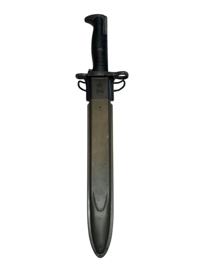 US WWII M1 Garand Bayonet with Sheath by RH PAL