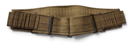 Antique U.S. M1903 Mounted Cavalry .45 Caliber Woven Canvas Cartridge Belt