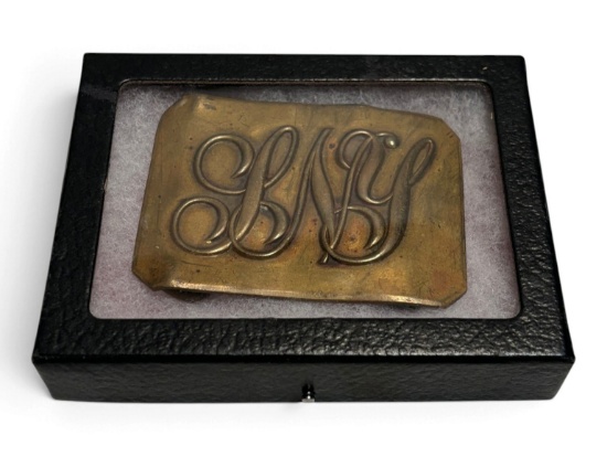 Early SNY National Guard Belt Buckle