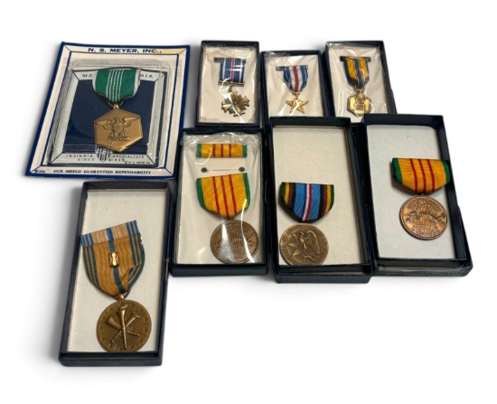 Various Vietnam War Medals