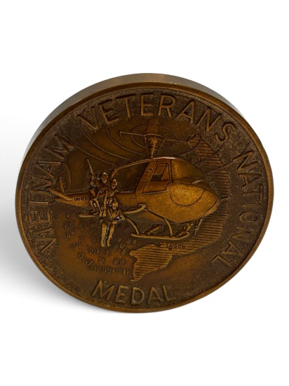 3" Vietnam Veterans Medal Medallion