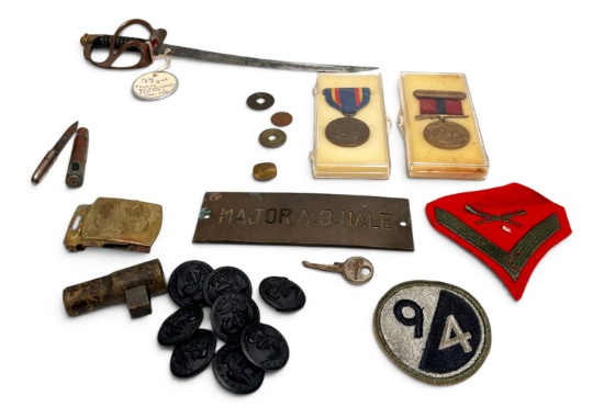 Various Military Collectibles
