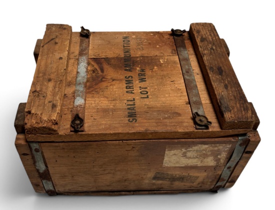 Wooden Small Arms Ammunition Crate