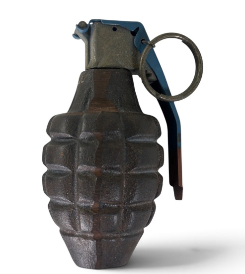 Collectible Military Surplus Inert Pineapple Grenade w/ M228 Fuze