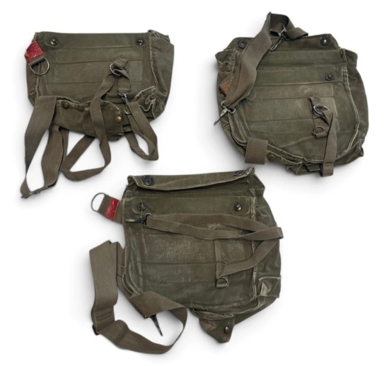 (3) US Chemical Mask Bags