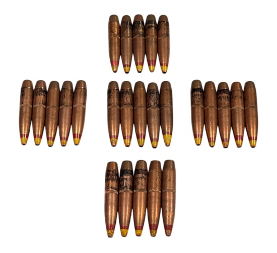 RARE 25qty. of .50 BMG Military M48 Spotter Bullets for Reloading