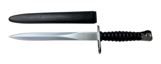 Swiss Military SIG M57 Bayonet with Scabbard by Victorinox