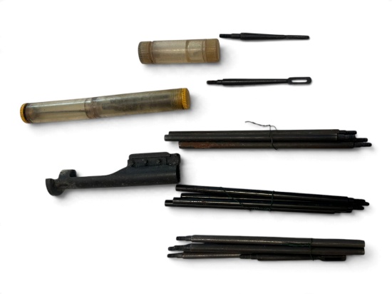 M1 Garand Cleaning Rods & Tools with M1 Carbine Bayonet Attachment