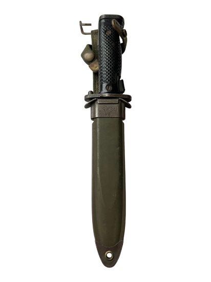 US M5A1 Bayonet by MILPAR COL with WD USM8A1 Scabbard