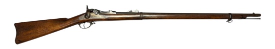Antique 1882 US Springfield Model 1873/1879 .45-70 GOVT. Trapdoor Rifle w/ M1879 Buckhorn Sight