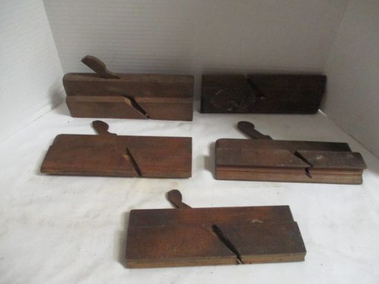 Grouping of Antique Wood Molding Planes