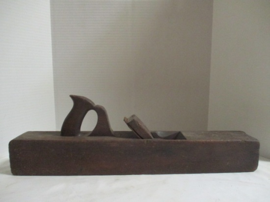 Large Antique Wood Smoothing Plane