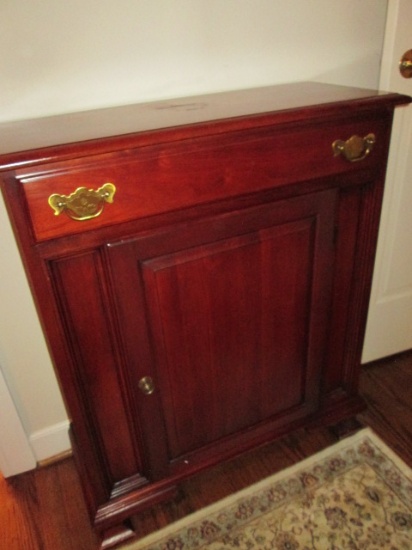 Pennsylvania House Cherry Foyer/Hall Cabinet with Drawer and Door