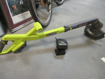 Ryobi 18V Lawn Trimmer/Edger with Battery and Charger