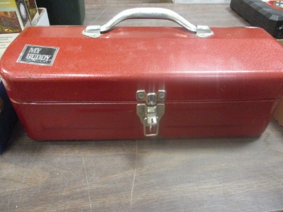 Red Metal Toolbox w/Hex Keys Grouping