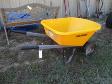 True Temper 2-Wheel Wheelbarrow