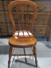 Vintage Tell City Spindle Back Farmhouse Side Chair