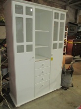 White Wardrobe Armoire Cabinet