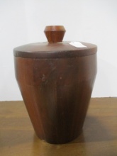 Midcentury Ozark Wood Ice Bucket