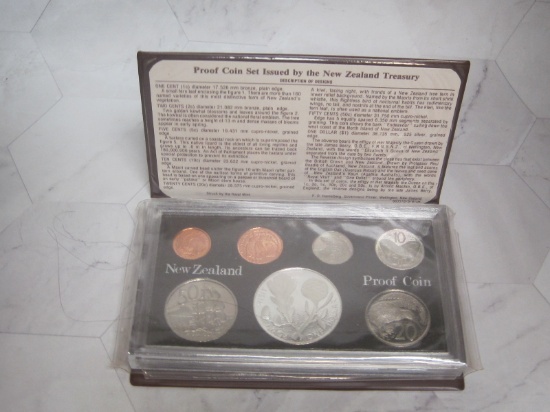 1981 New Zealand Seven Coin Proof Set